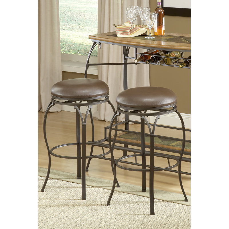 Red Barrel Studio® Boyers Bar & Counter Swivel Stool & Reviews Wayfair